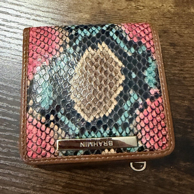 Brahmin Jane Mini color Calades snakeskin 