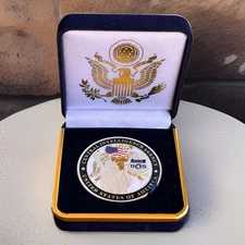 USA CIA We Are The Nation's First Line Defense Silent Warriors Challenge Coin