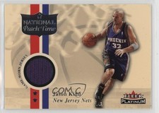2001-02 Fleer Platinum National Patch Time Jason Kidd Patch HOF 2t7