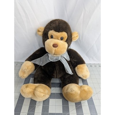 Kellytoy Brown Monkey Chimp Plush 15 Inch Stuffed Animal Toy