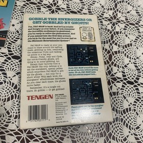 PAC MAN -- NES Nintendo Original Classic Authentic Tengen Grey Game