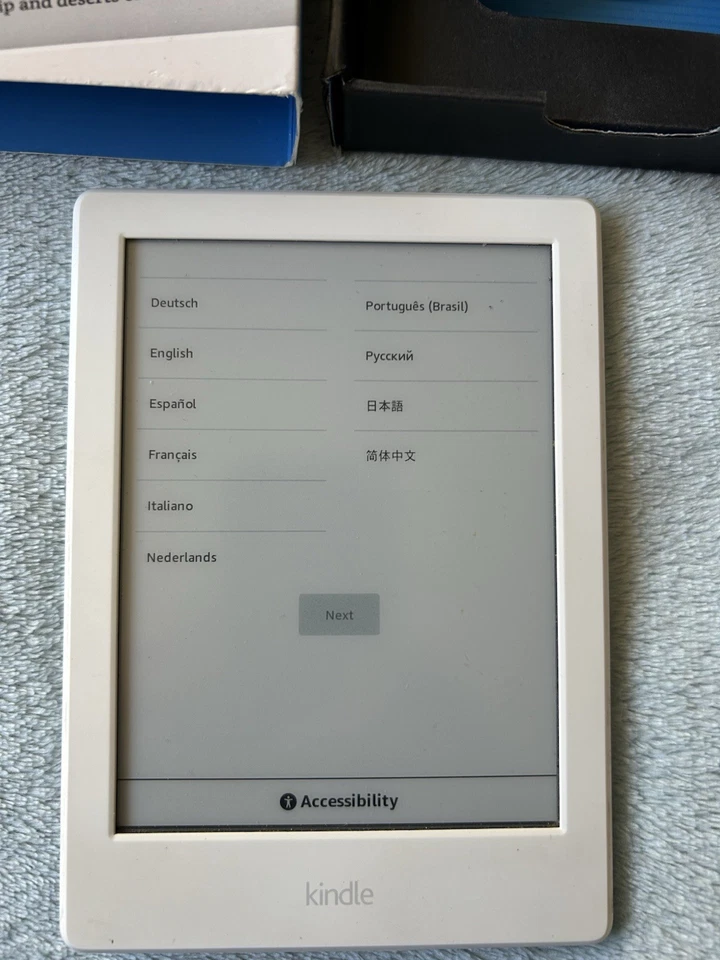 Amazon Kindle (8th Generation) E-Reader - White - 4GB, Wi-Fi - Image 2 of 4