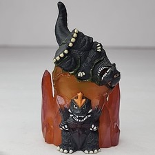2004 Godzilla 1.5" 1994 Space Godzilla Mini Figure Finger Puppet Gashapon
