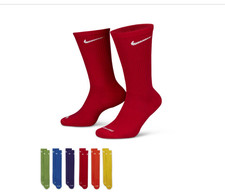 Nike Everyday Plus Dri-FIT Adult Mens L 8-12 Cushioned 6 Pair Crew Socks Multi