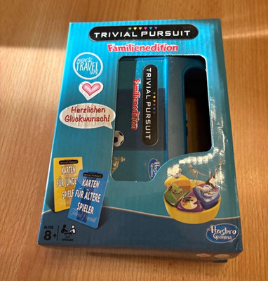 HASBRO GAMING | Trivial Pursuit Familienedition | Reisespiel | Wissen Quiz | NEU