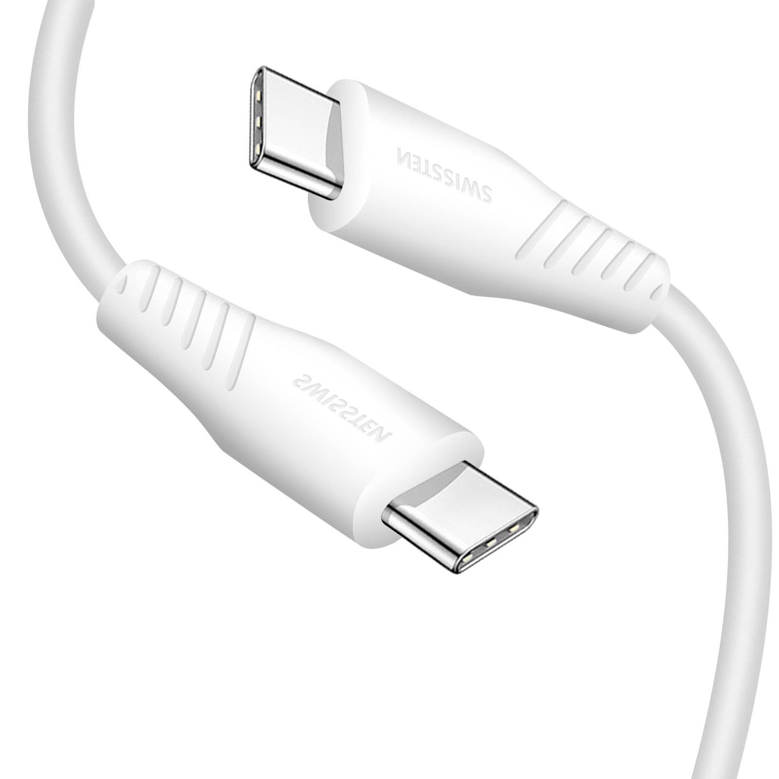 Câble USB-C vers USB-C Power Delivery 100W 1,5m cordon de charge PC - 2