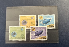 Kosmos Albanien 1966 WELTRAUM Russen zum Mond Luna  Sowjetunion Kosmonaut Apollo