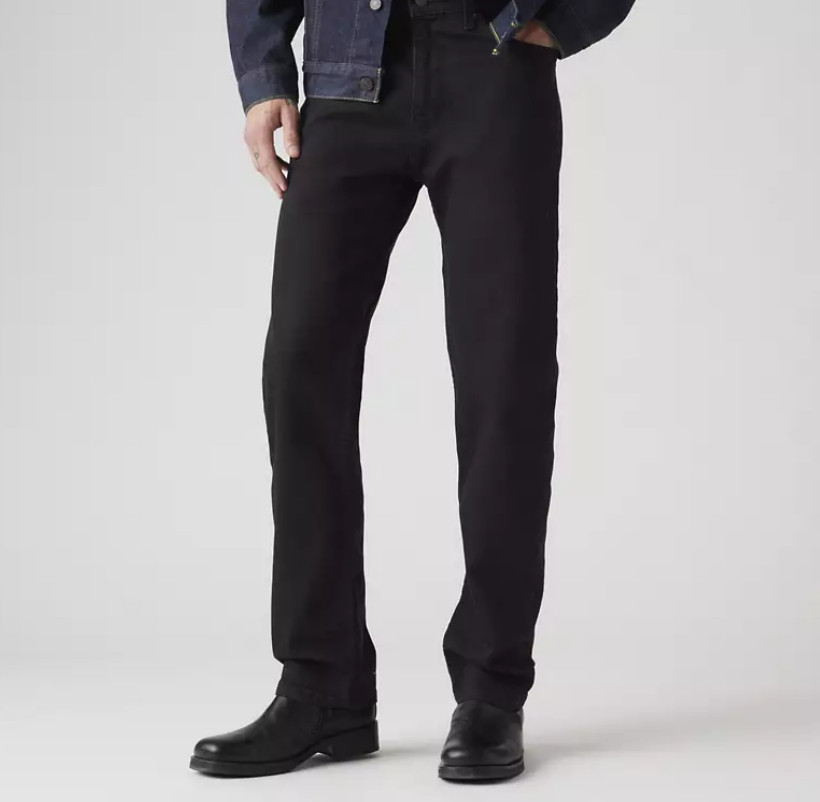 LEVI'S 505™ Regular Fit Men's Jeans, Native Cali Levi's® Flex - Black - Stretch thumbnail 6