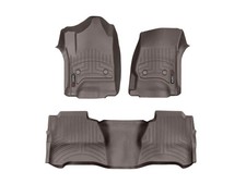 Weathertech Floorliner For 2015-2019 Gmc Sierra 2500hd 3500hd - Cocoa