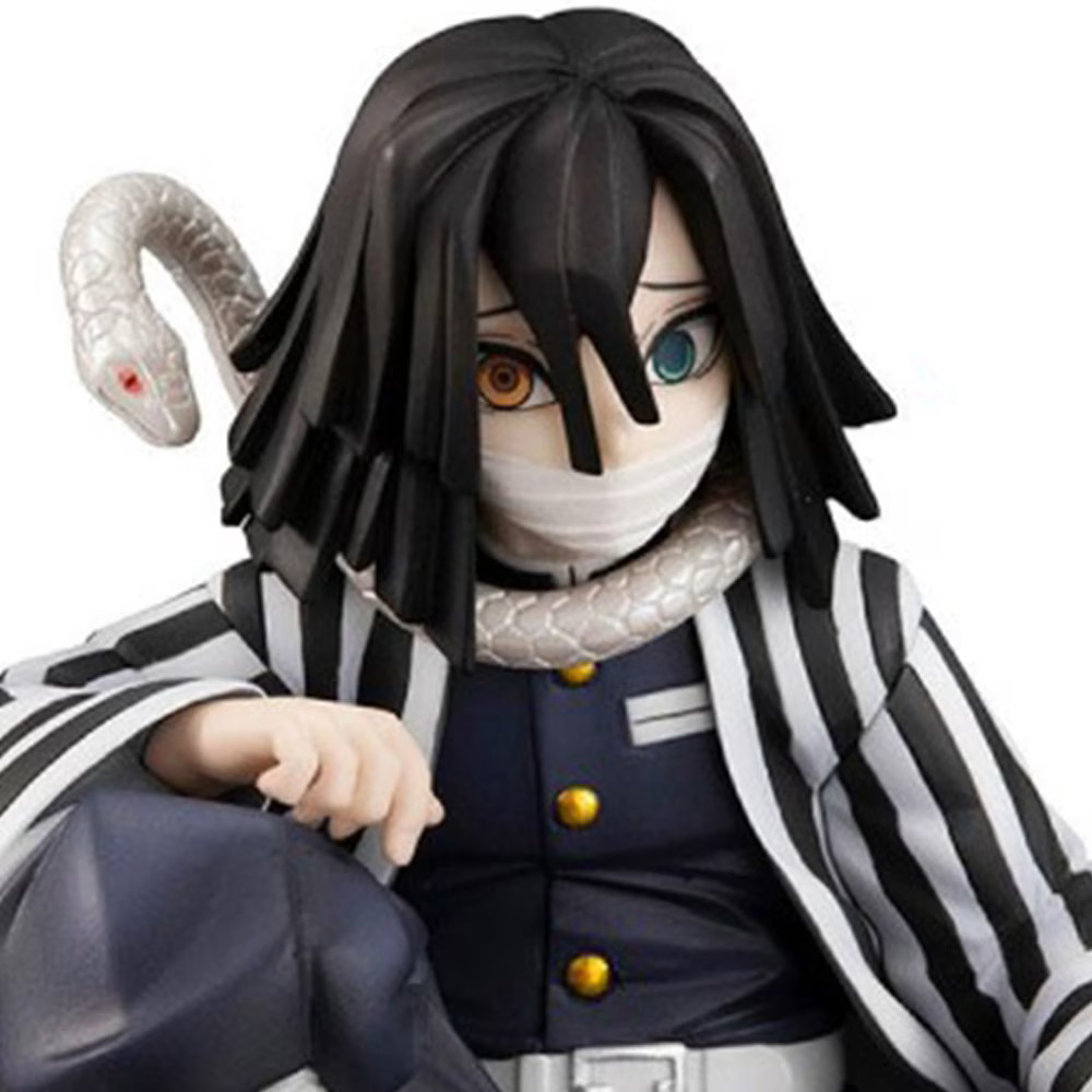 Figurine Iguro Obanai G.E.M. Series Demon Slayer en PVC Megahouse de 8 cm