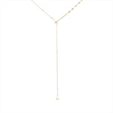 aget Necklace K10(YG) 1.3g