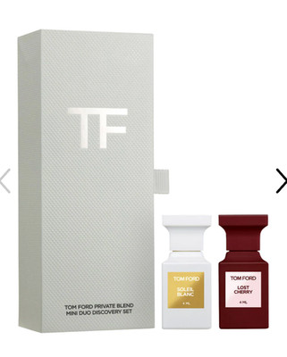 TOM FORD Mini Lost Cherry & Soleil Blanc EDP Perfume Gift Set AUTHENTIC #F3-1