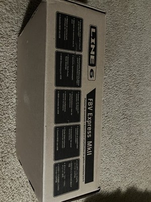 FBV Express MKII 4 Channel Foot Controller Pedal Line 6 New Open Box Never Used
