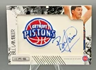 2009 Panini Rookies & Stars Bill Laimbeer #5 Logo Patch Autograph 098/199