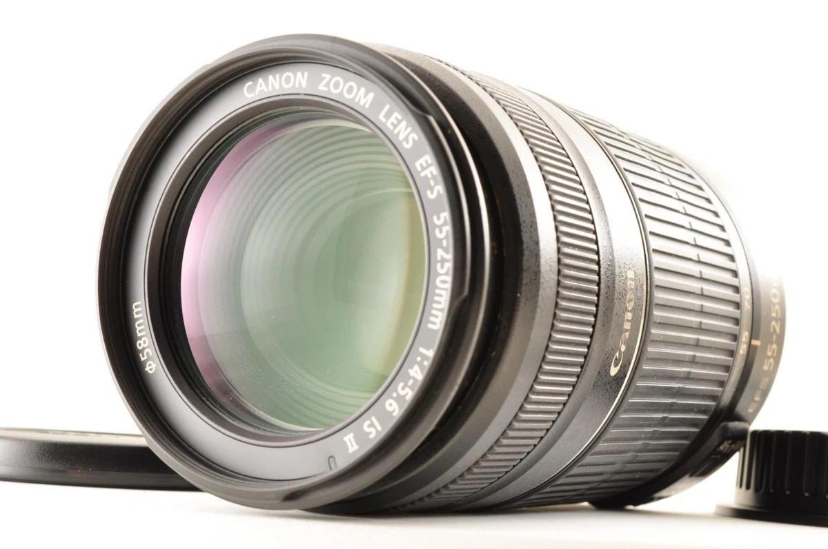 Canon EF-S 55-250mm Focal Macro/Close Up Camera Lenses for sale | eBay