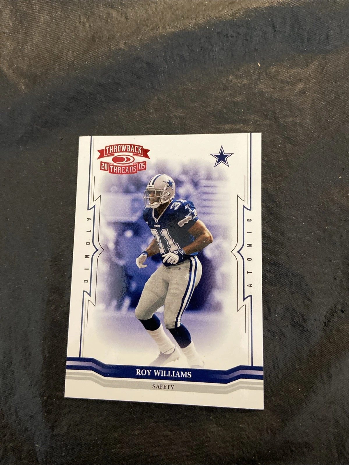 Roy Williams trading card