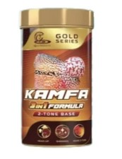 1x CZ Kamfa 3 in 1 Formula 2-Tone Base 100g Fish Food Colour Brighten Flowerhorn