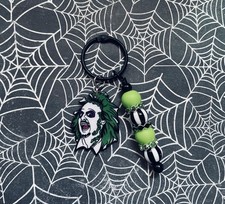 BeetleMan BeetleMan Spooky Gothic Ghost Keychain