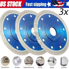 Diamond Saw Blades Porcelain Tile Turbo Diamond Dry Cutting Disc Grinder Wheel