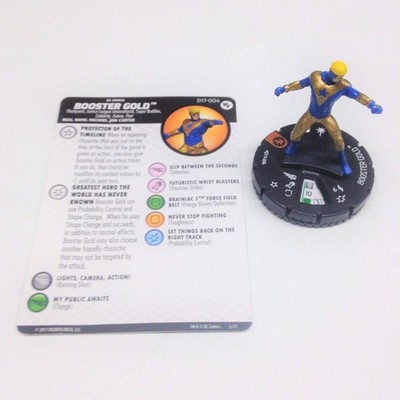 DC Heroclix Booster Gold D17-004 Monthly OP Kit 2017 Limited Edition w/ Card!