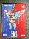 Bo Jackson Battle Arena Logo Foil SP “The Red Baron” “Rick Sutcliffe” LOGO-561