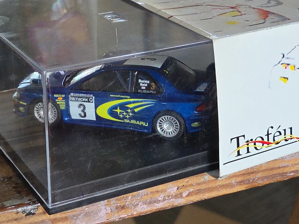 Trofeu SUBARU WRC 2000 #3 Burns Reid 1st Rally RAC 2000 Ref. 1120 1:43 die-cast - Image 3 of 4