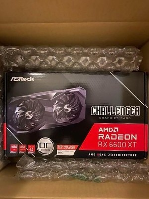 ASRock Radeon RX 6600 XT Challenger 8GB GDDR6 OC Graphics Card PC Gaming Japan