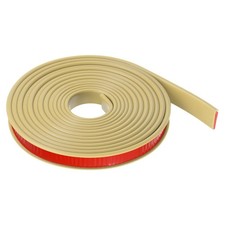 14mmx5000mm Flexible TPE Self Adhesive U-Shape Veneer Edging Edge Banding Beige