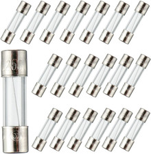 F2AL250V 5X20Mm 2A 250V Fast Blow Fuses 2 Amp 250 Volt 0.2 X 0.78 Inch Glass Tub