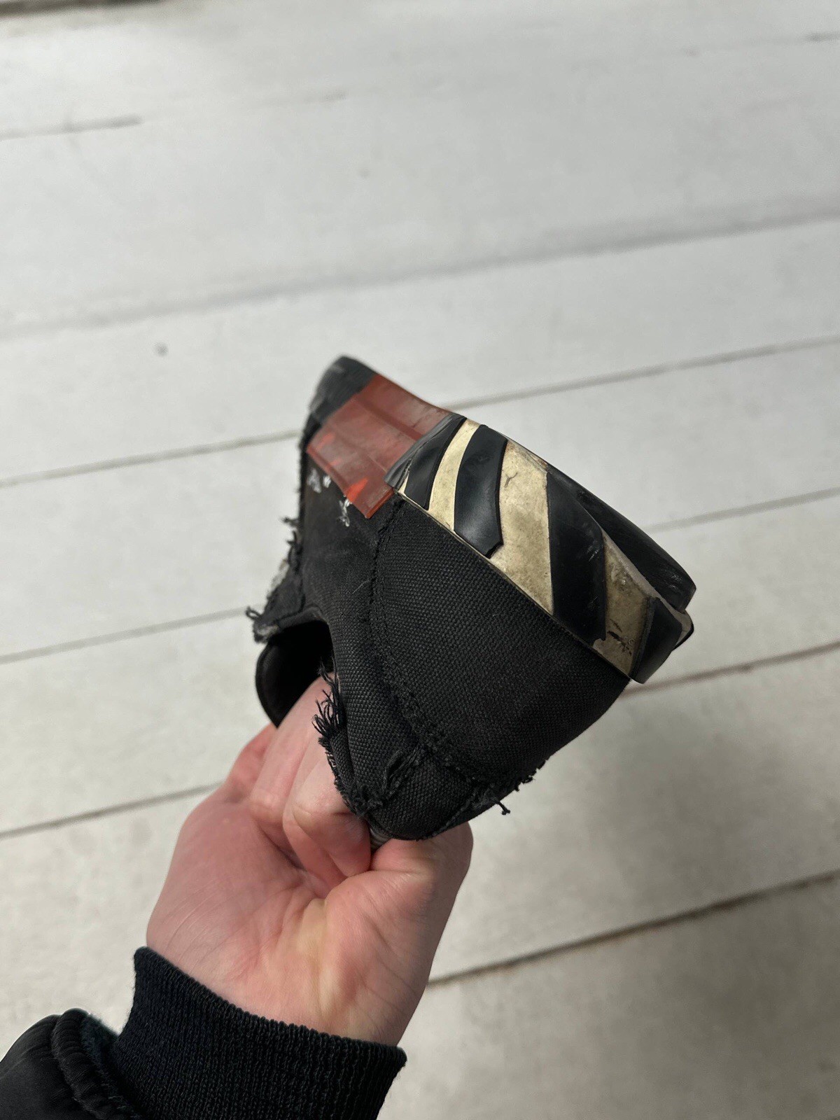 🚨 OFF WHITE DISTRESSED VIRGIN ABLOH VULCANIZED T… - image 15