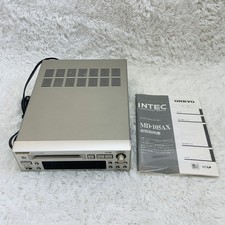 ONKYO MD-105AX Mini Disk Recorder player MD Deck Audio Working Confirmed