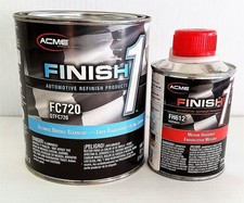 Acme Finsh1 Fc720 W Fh612 Hardener Urethane Clear Coat Restoration Auto Paint