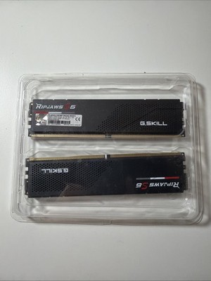 G.SKILL Ripjaws S5 32GB (2 x 16GB) PC5-48000 (DDR5-6000) Memory...