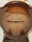 Vintage Retirement Fund Grandpa in Rocking Chair Piggy Bank Porcelain Figurine — photo 6