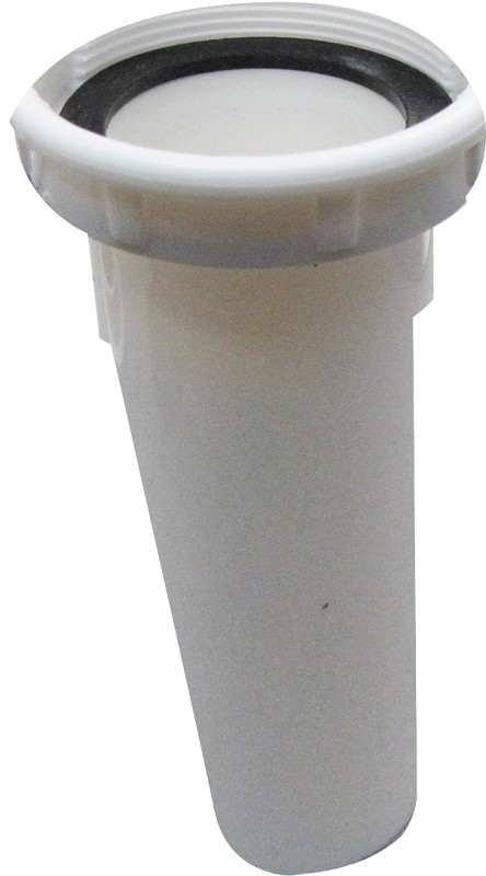 Plumb Pak PP15-6W Sink Strainer Tailpiece with, 1-1/2 in Dia X 6 in L