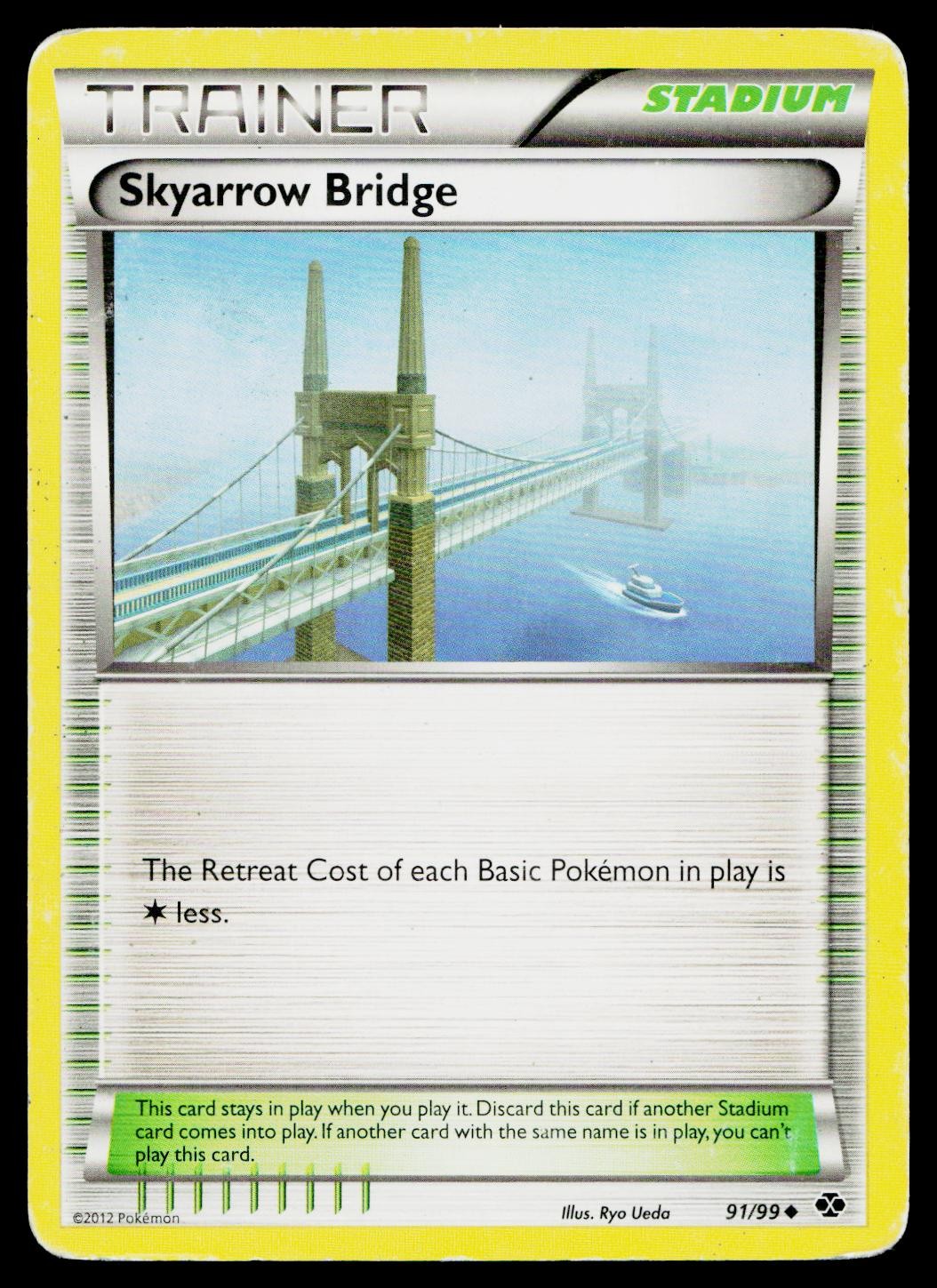 Skyarrow Bridge 91/99 Uncommon Next Destinies Pokemon Heavily Played