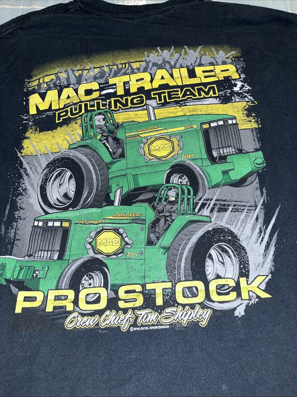 John Deere Mac Daddy Mac Trailer  Pulling Team T-… - image 5