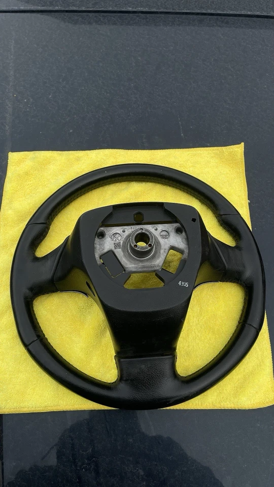 2003-2006 Infiniti G35 Coupe Manual Transmission Steering Wheel Black OEM - Image 3 of 3