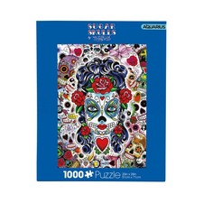 Sugar Skulls Puzzle 1000 Piece Jigsaw Puzzle - Glare Free - Precision Fit