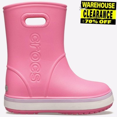 Crocband Regenstiefel Hineinschlüpfen Gummistiefel Regenstiefel Pink Junior