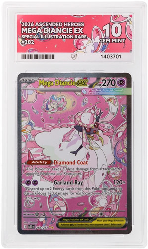 Mega Diancie ex graded ACE 10 for sale on eBay