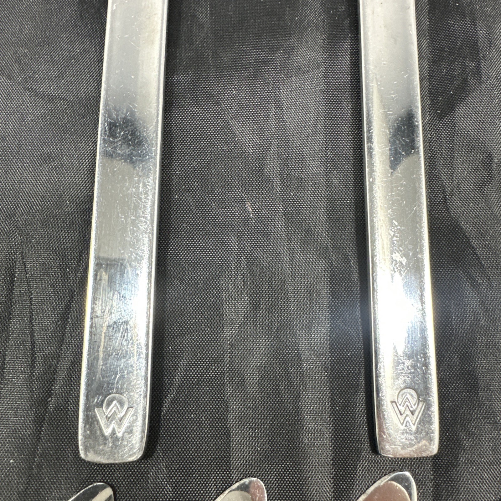 23 Pc Lot American West Airlines Spoons Spoon Knives Knife Stainless