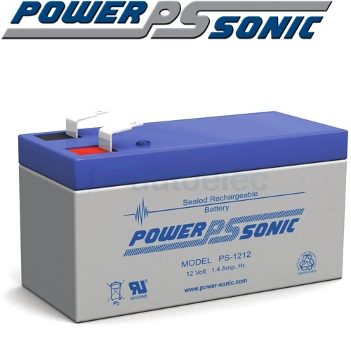 MINATURE BATTERY 1.4AH 1.4 AMP HOUR AGM SLA 12 VOLT 12V PS1212
