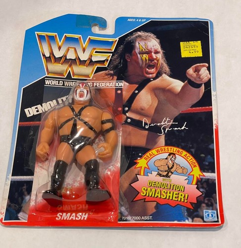 1990 WWF HASBRO DEMOLITION SMASH, RARE, NEW, SERIE...