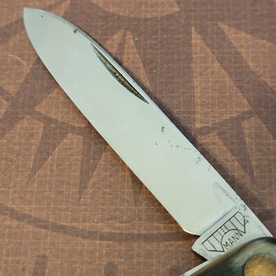 MANN E BRUCKMANN Knife Made in Solingen Germany Smooth HORN