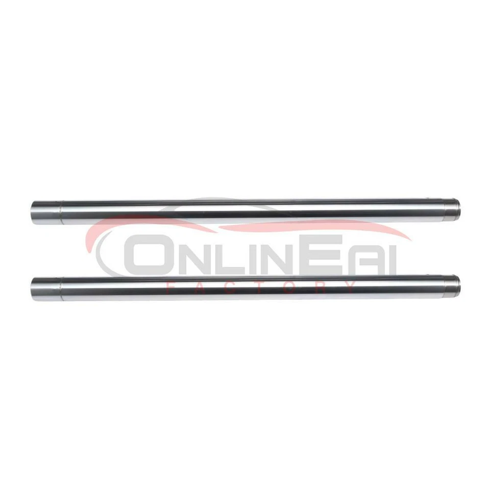 Tubos de horquilla delanteros de motocicleta tubos interiores para HONDA CX650T Turbo 1983 x 2 Foto 2 de 4