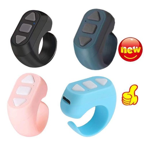 Portable Wireless Bluetooth Remote Control Fingertip Remote Control`A J9W6 - Zdjęcie 2 z 12
