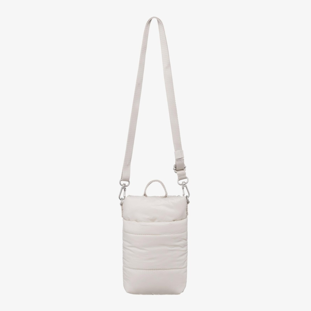 Genuine The North Face PADDING CROSS BAG MINI CREAM | eBay