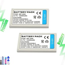 2x Battery for Konica Minolta NP-200 DiMAGE X Xg X6 Xi Xt Xt Biz High Quality