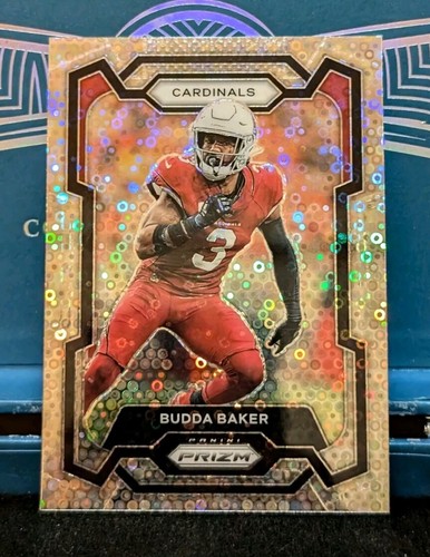 2023 Panini Prizm Budda Baker Silver Disco No Huddle Prizm #2 Cardinals - Picture 9 of 20